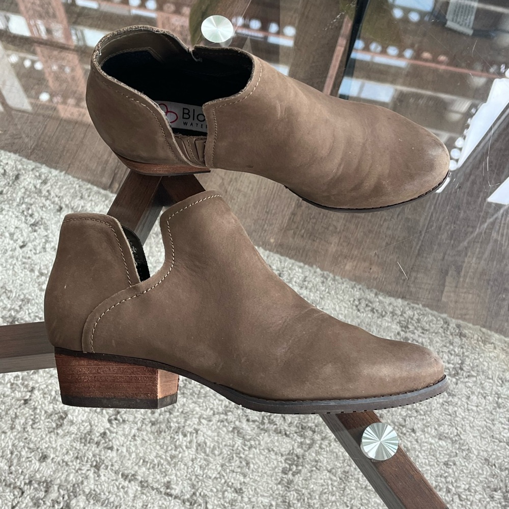 Blondo Women's Ankle Brown Business Formal Casual Waterproof Boots Fall Sz 6